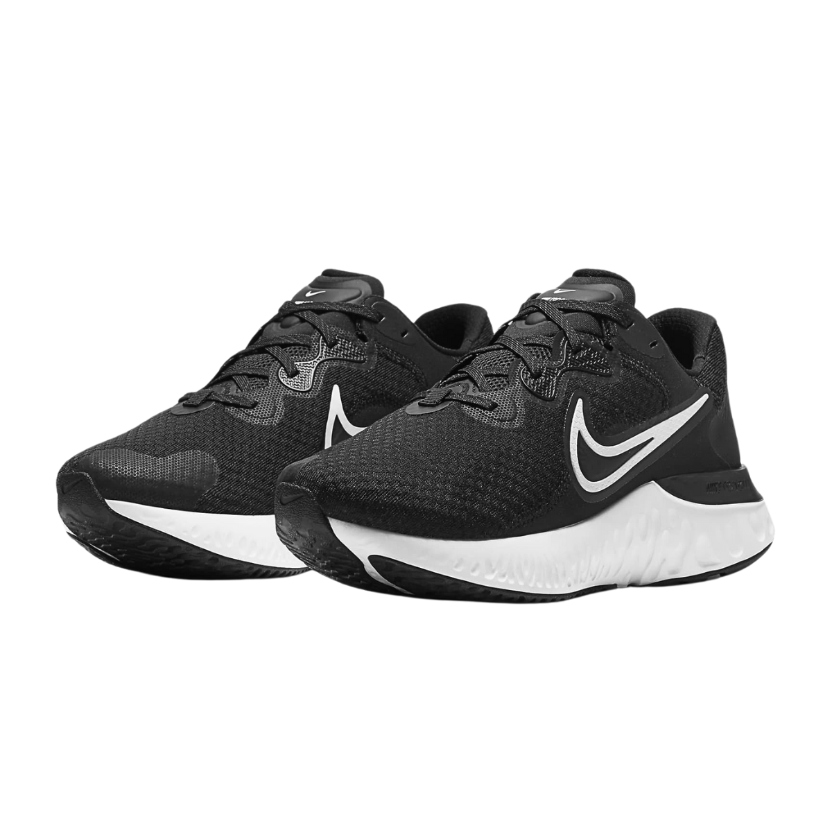 Tenis Nike Para Hombre Renew Run 2 CU3504 005 Negro/Blanco