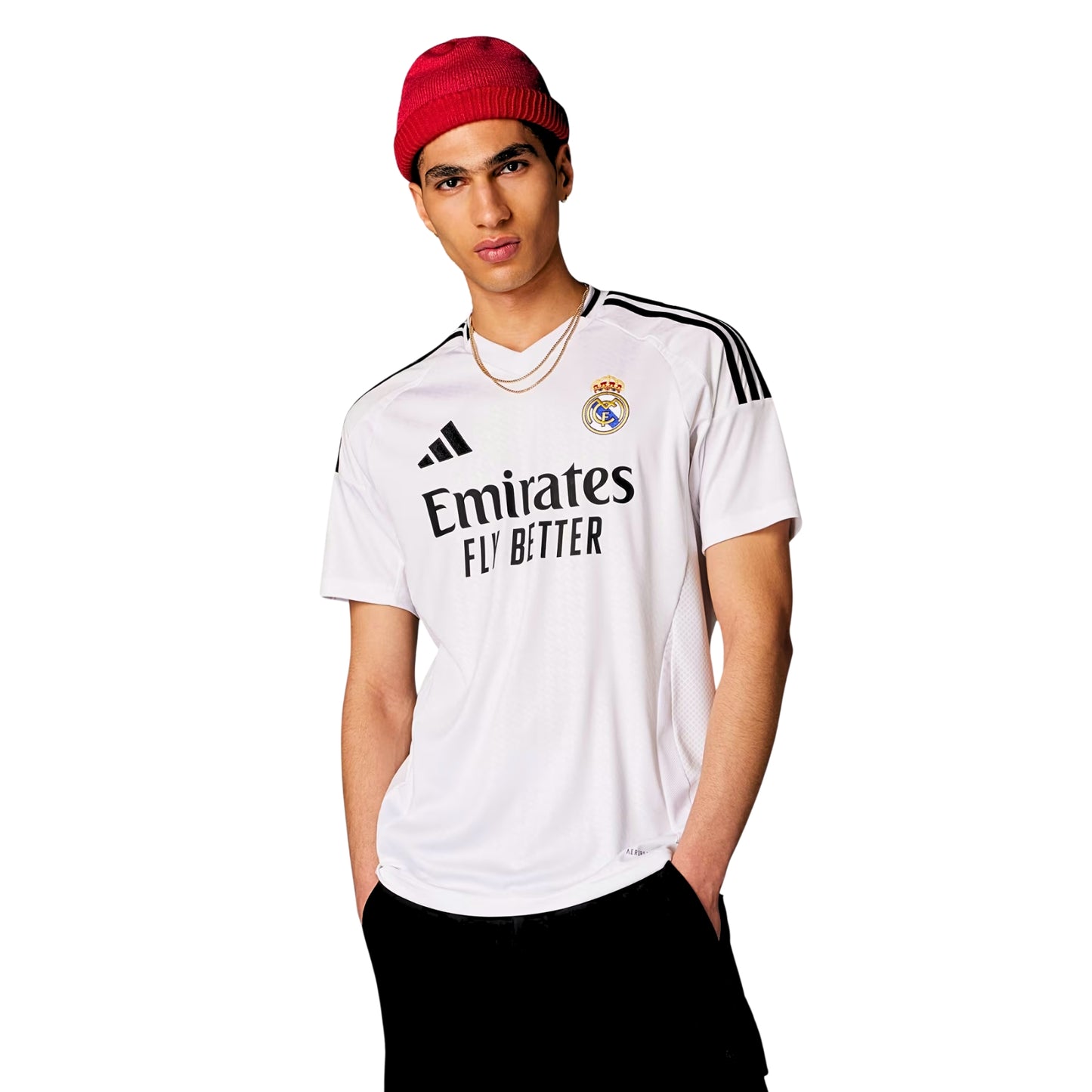 Playera adidas Real Madrid Local 2024/25 Hombre Aeroready