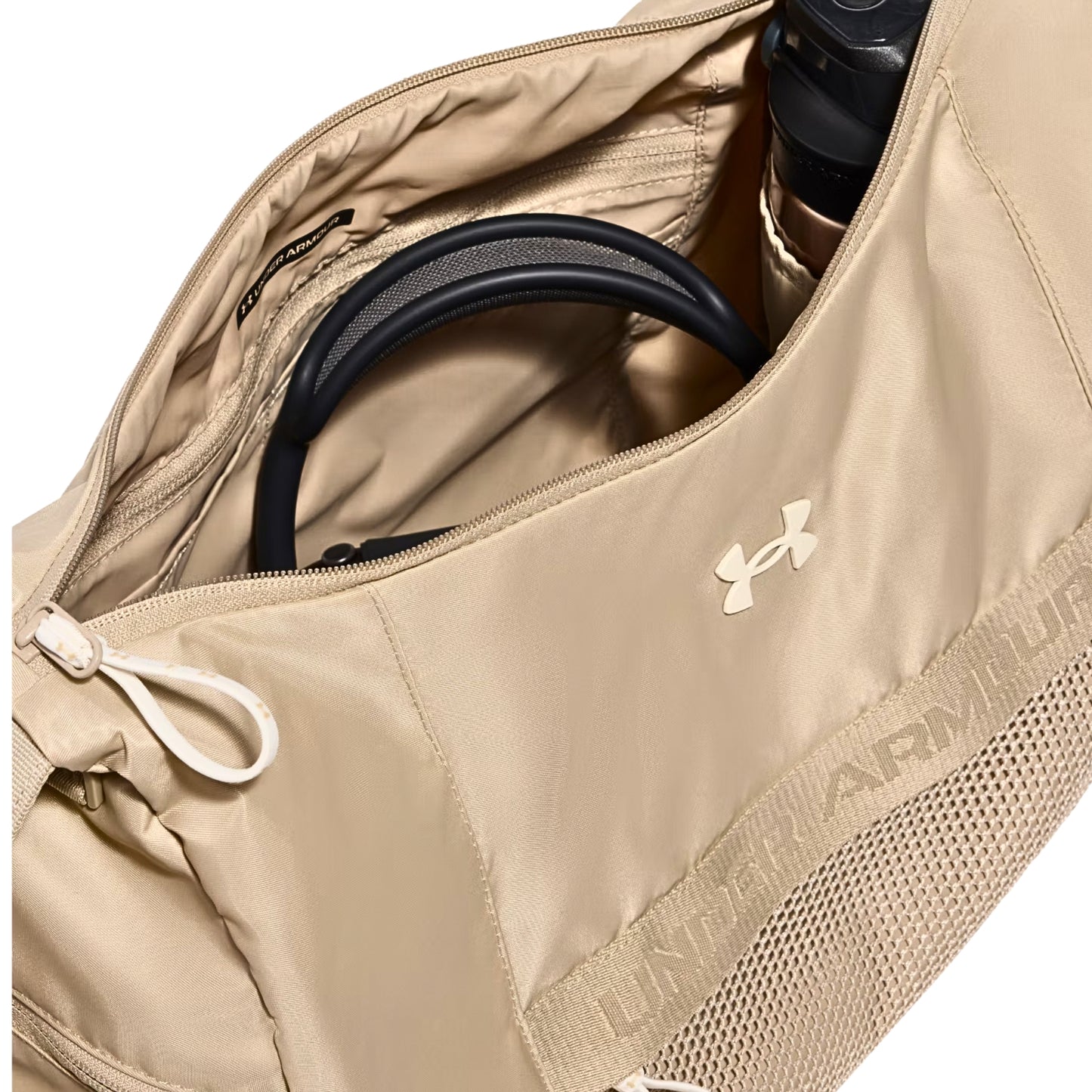 Maleta Deportiva Under Armour Slouchy Entrenamiento Gym Caqui