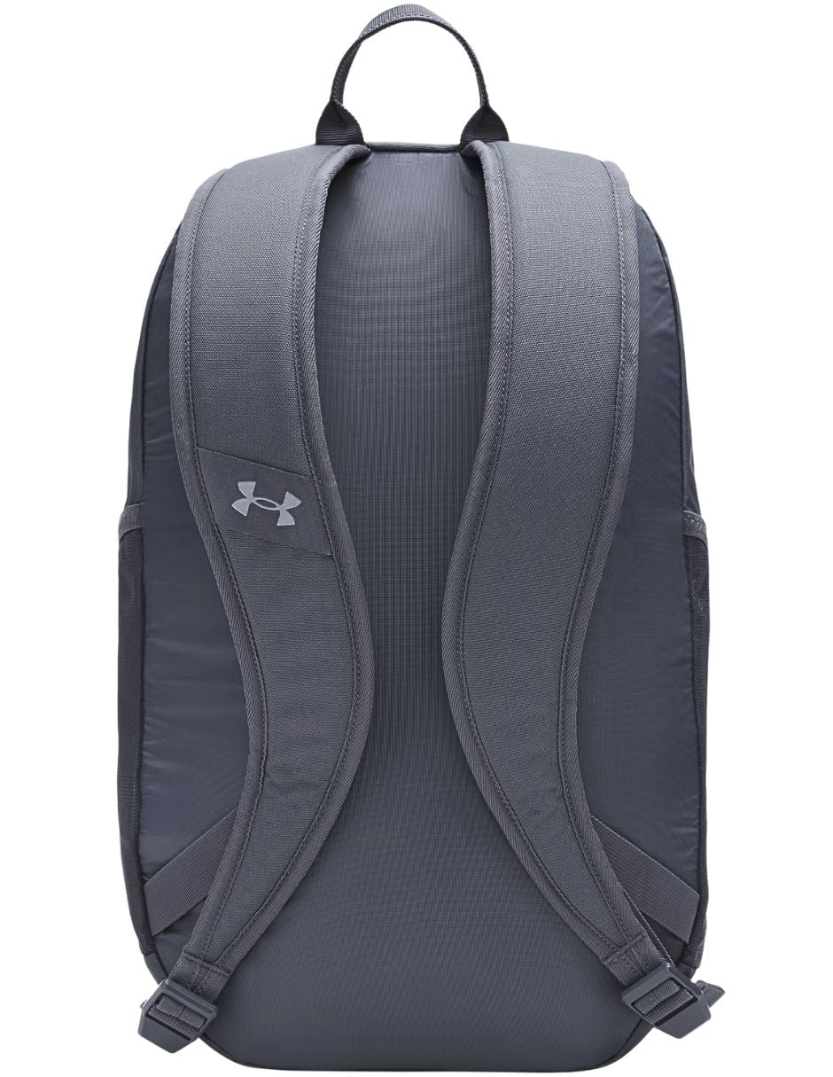 Mochila Escolar Repelente Under Armour Hustle Lite Gris