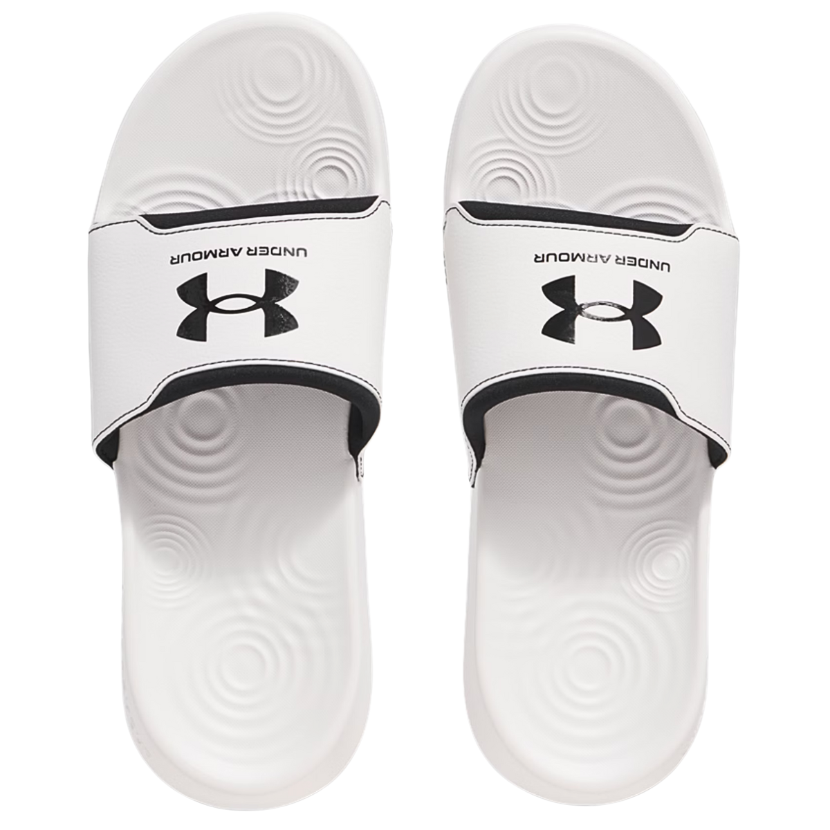 Sandalias Para Hombre Under Armour Slide Blanco