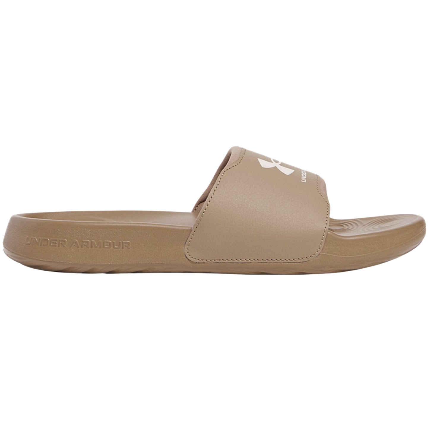 Sandalias Para Hombre Under Armour Slide Marrón