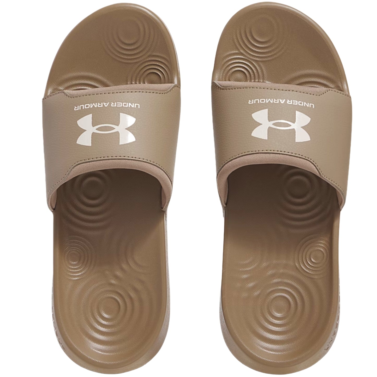 Sandalias Para Hombre Under Armour Slide Marrón