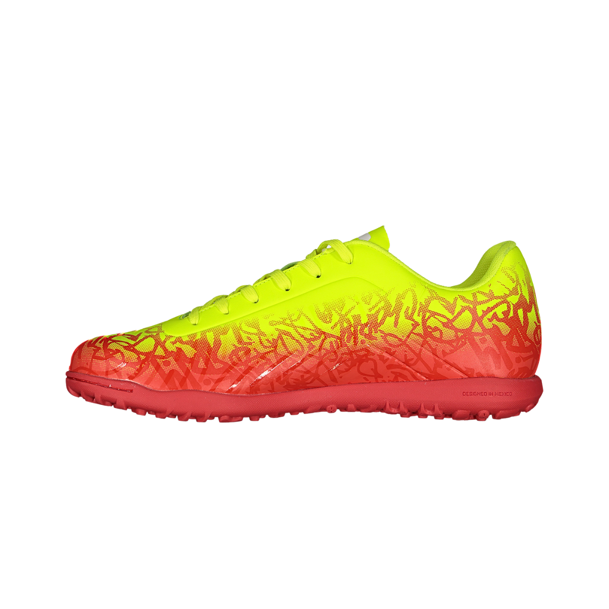 Tenis De Fútbol Charly Neovolution Select TF 1086557002 Verde Rojo