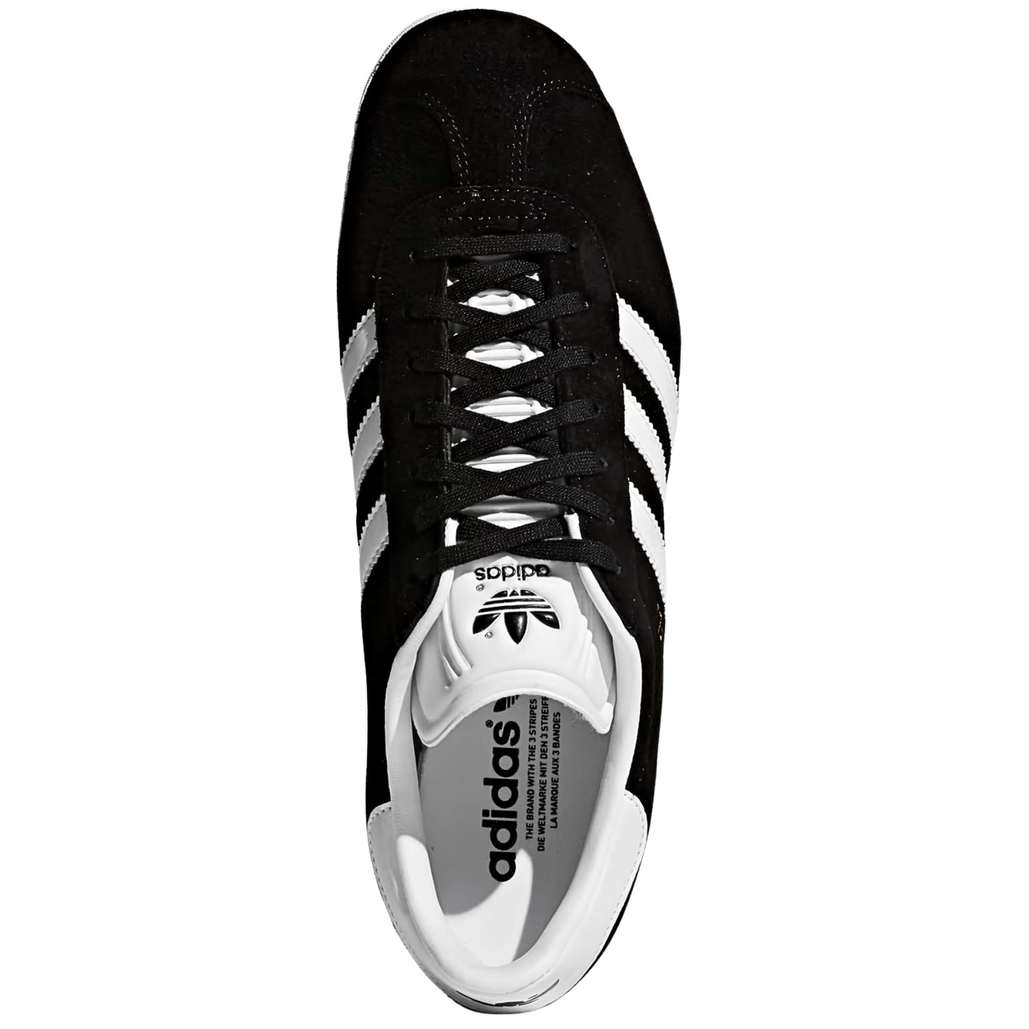 Tenis adidas Gazelle Bb5476 Negro Blanco Casual Moda