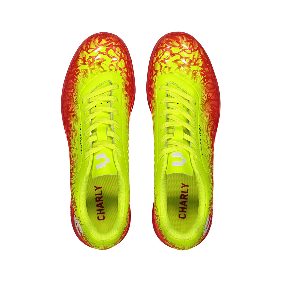 Tenis De Fútbol Charly Neovolution Select TF 1086557002 Verde Rojo
