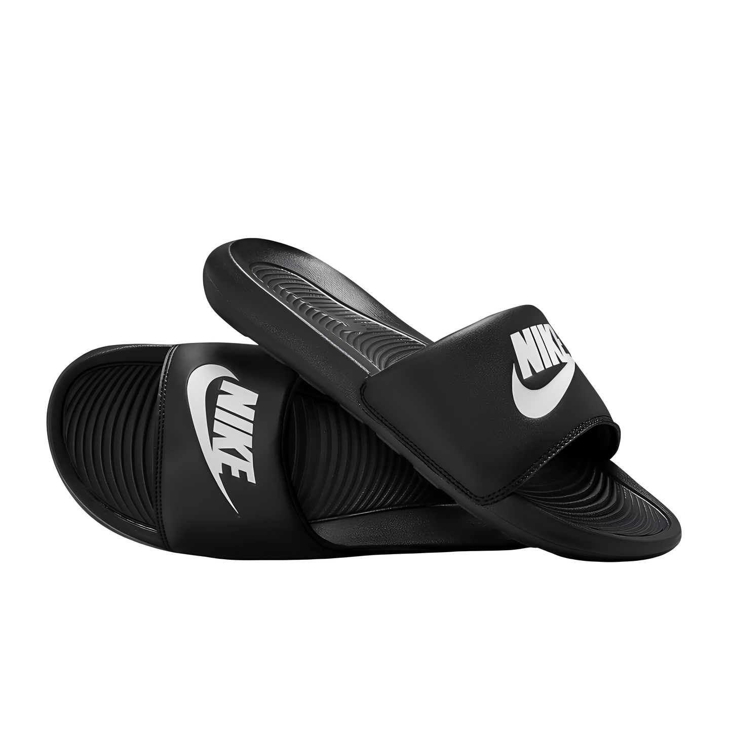 Sandalias Nike Para Mujer Victori One Slide Cn9677 Negro