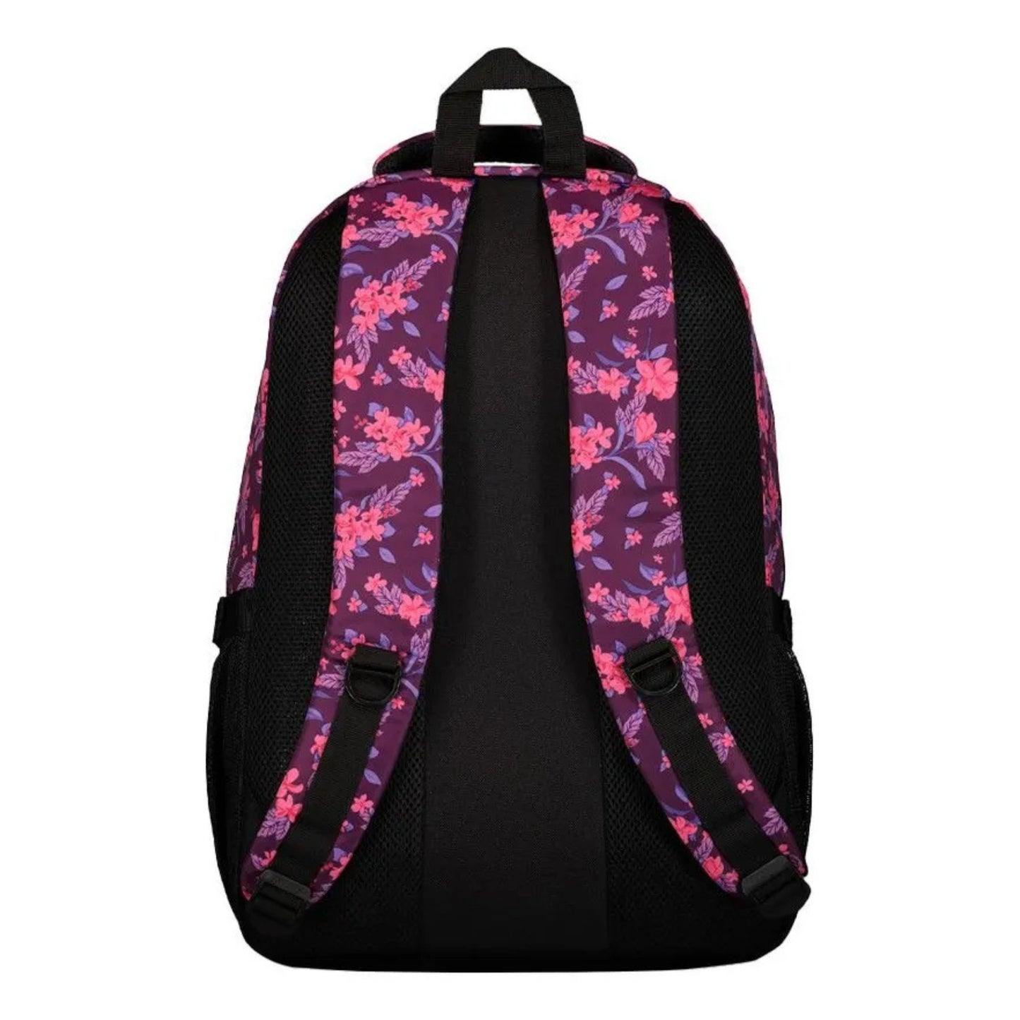 Mochila Escolar Charly Flores Juvenil Reforzada Porta Laptop