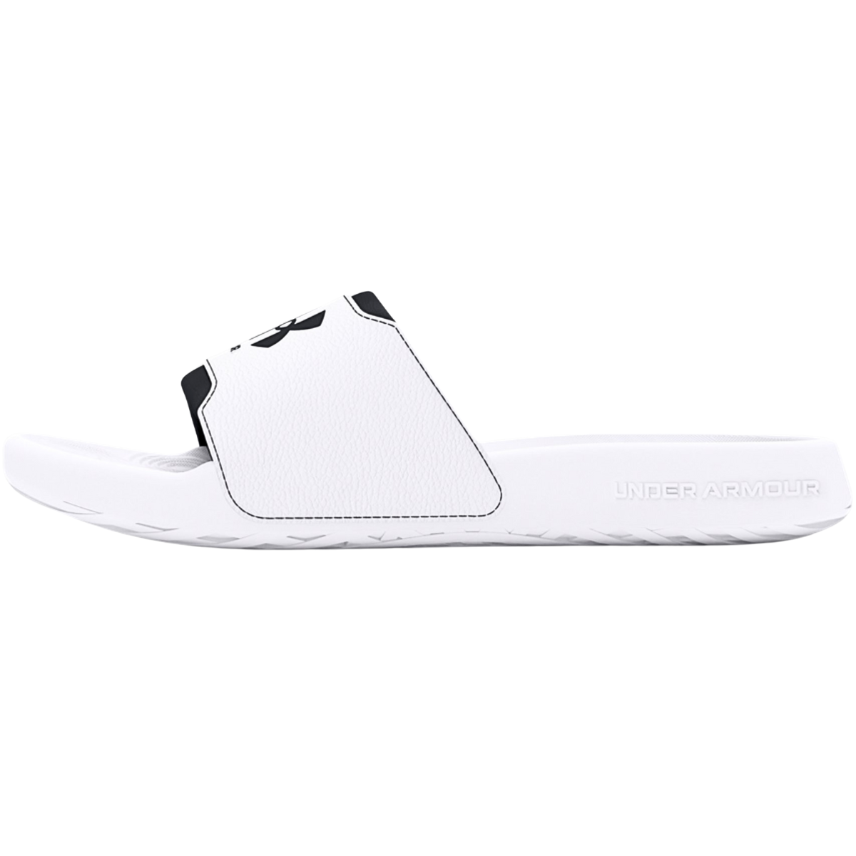 Sandalias Para Hombre Under Armour Slide Blanco