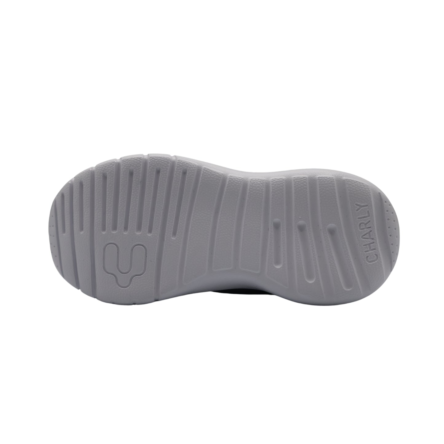 Tenis Charly Relax Light Sport Para Niños Ajustables Velcro Cómodos Ligeros Transpirables - Gris oscuro