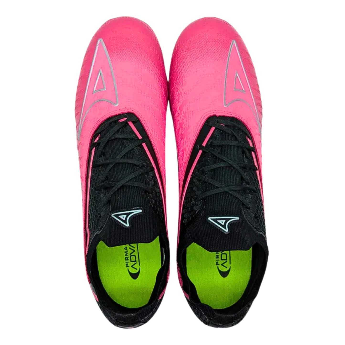 Tacos De Futbol Antideslizantes Pirma Profesionales Confort Negro Rosa