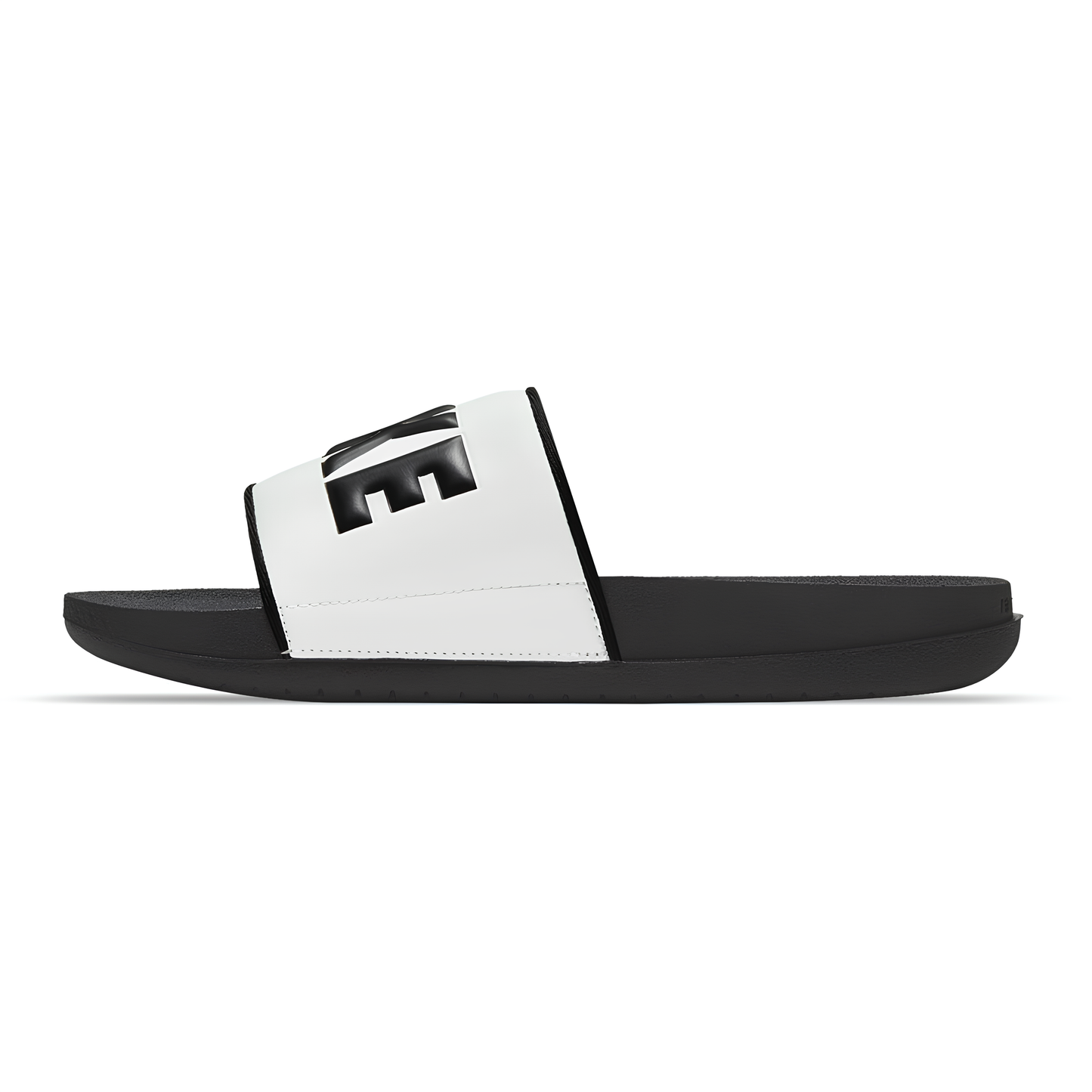 Sandalias Nike Para Mujer Offcourt Slide Bq4632-011 Blanco