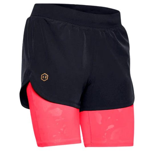 Short Under Armour Dama Rush 2 En 1 1355224