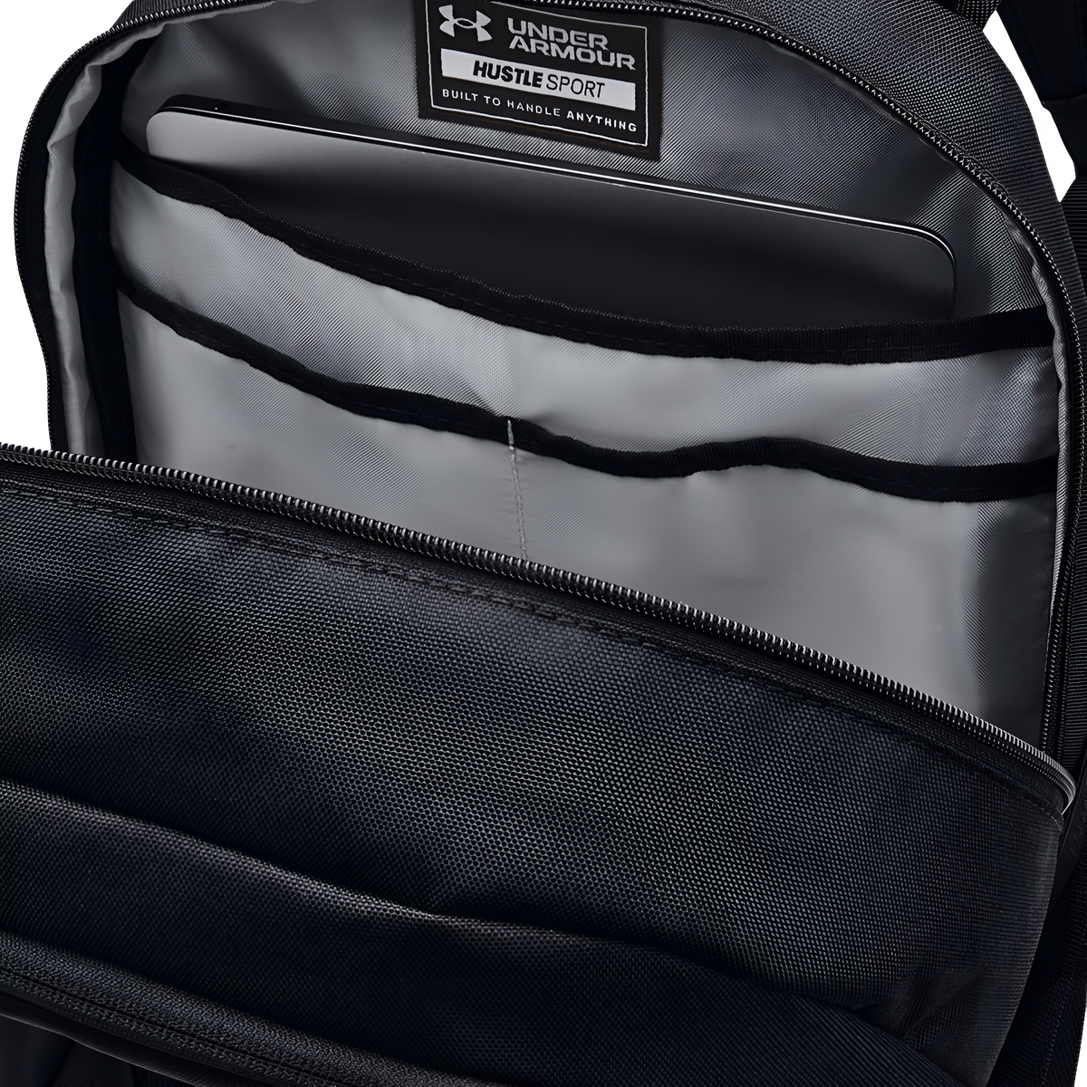 Mochila Under Armour Unisex Hustle Sport 1364181 001 Negro