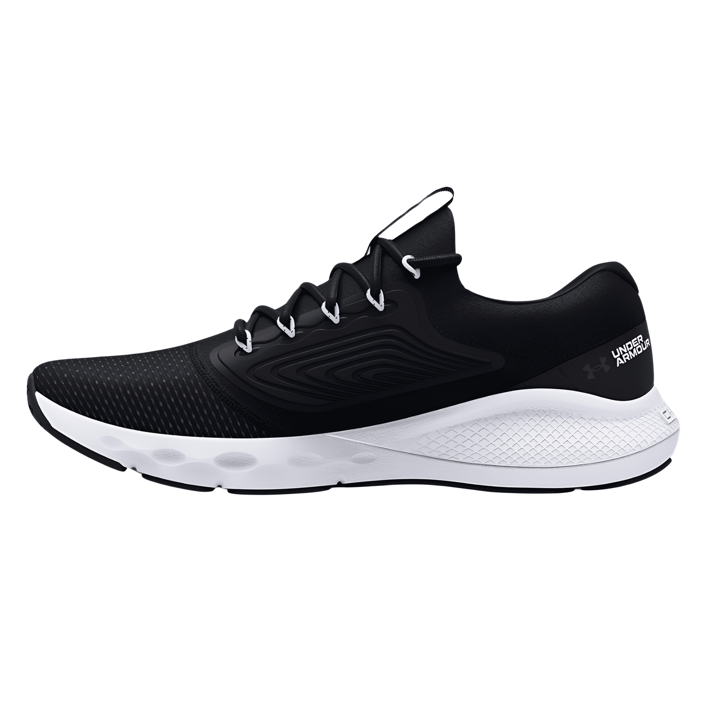 Tenis Under Armour De Hombre Charged Vantage 2 3024873 001 - Negro/Blanco