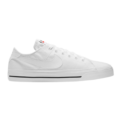 Tenis Nike Para Hombre Court Legacy Canvas Cw6539 100 Blanco