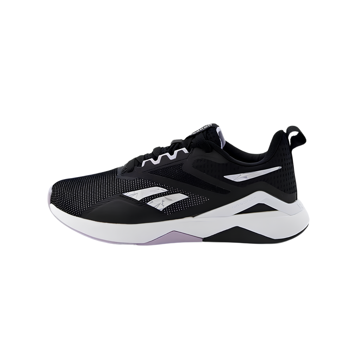 Tenis Reebok Para Mujer Nanoflex Tr 2.0 Hq4221 Negro Lila