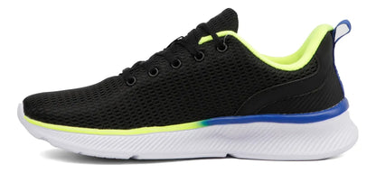 Tenis Charly Deportivos Hombre Negro Running Caminata Ligero