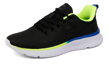 Tenis Charly Deportivos Hombre Negro Running Caminata Ligero