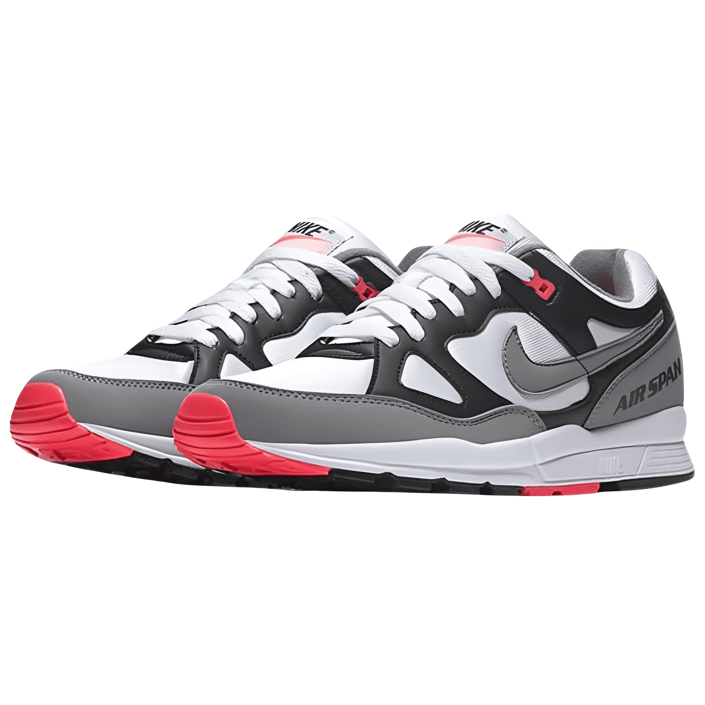 Tenis Nike Unisex Air Span II AH8047 005 Gris Negro