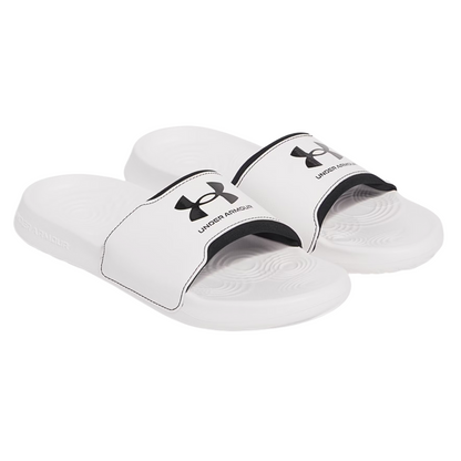 Sandalias Para Hombre Under Armour Slide Blanco