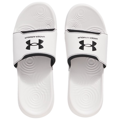 Sandalias Para Hombre Under Armour Slide Blanco