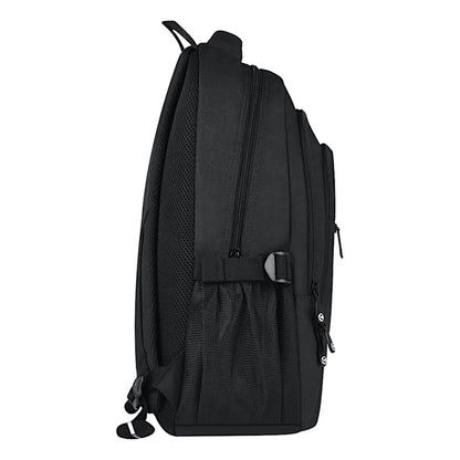 Mochila Escolar Unisex Charly 8068115 Resistente Compartimiento Para Laptop Negro