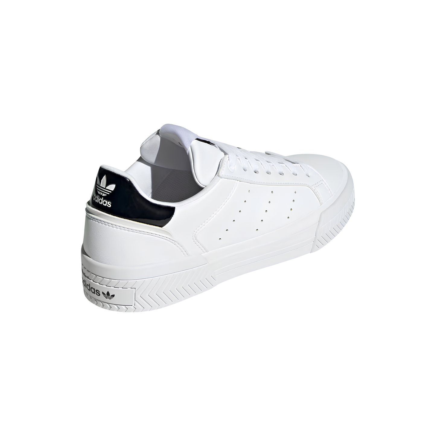 Tenis adidas Para Mujer Court Tourino H05279 Casuales Blanco