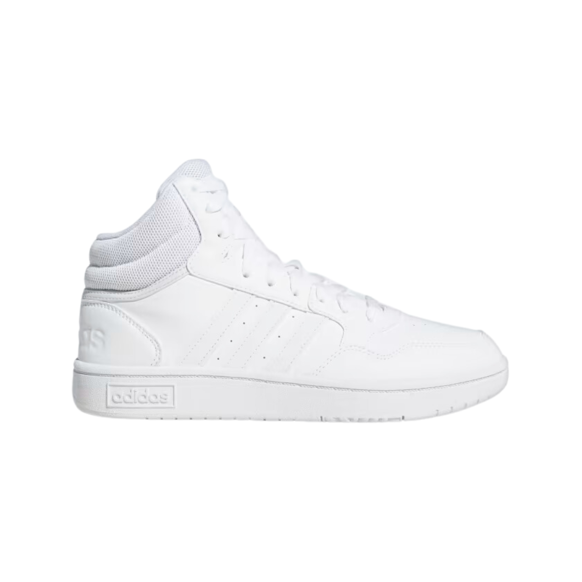 Tenis adidas Hoops 3.0 Mid Gw5457 Para Dama Blancos