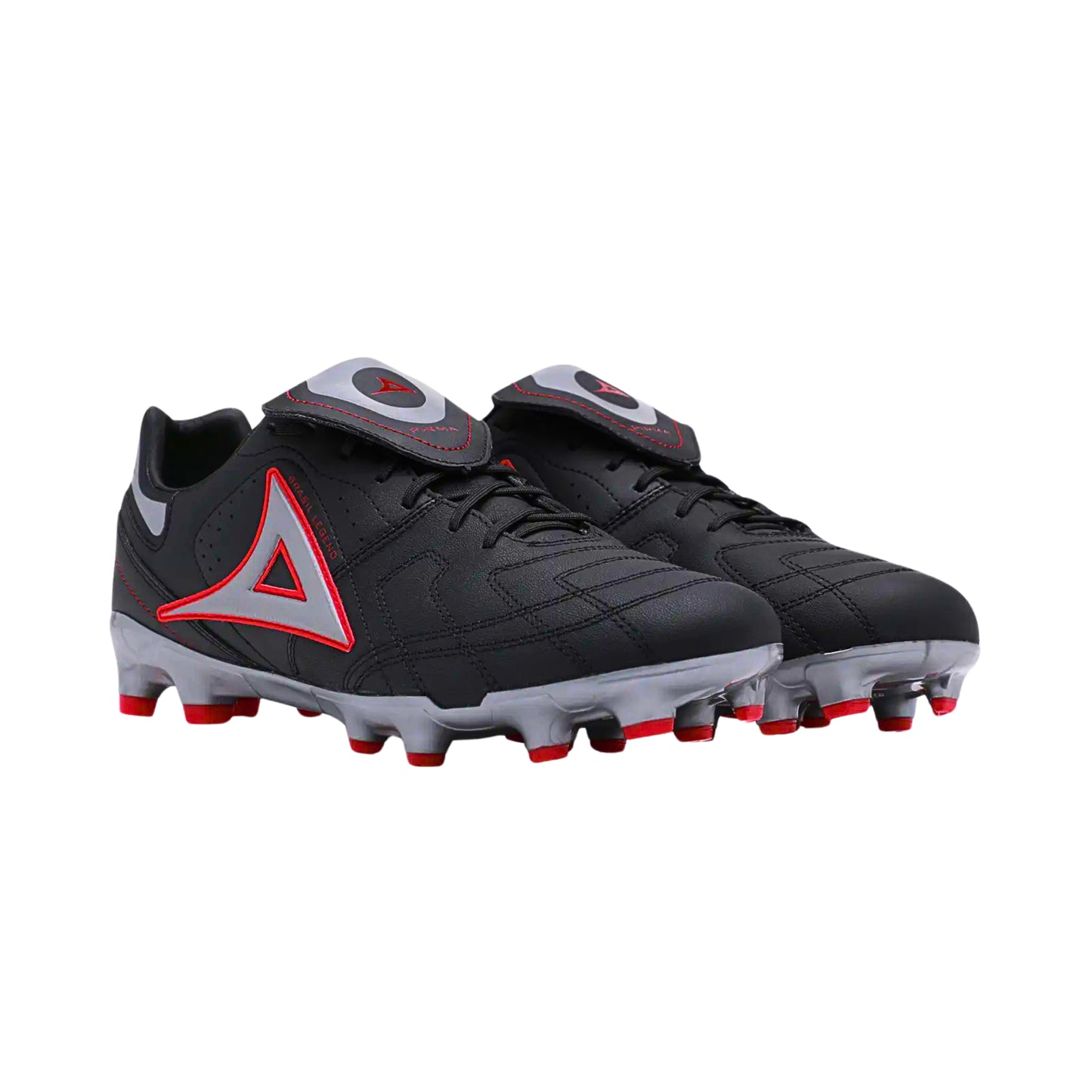 Tacos Pirma De Futbol Negros Resistentes Fg Para Hombre