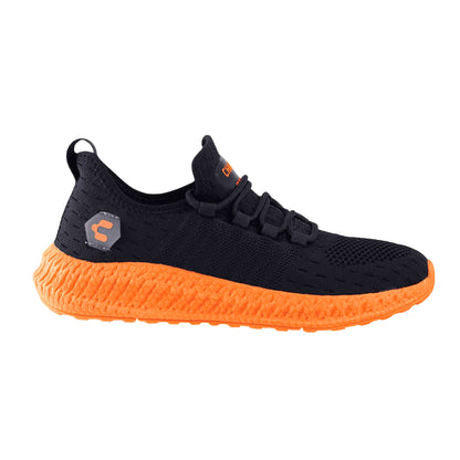 Tenis Charly Para Hombre Mikado Deportivos Transpirables Running Naranja