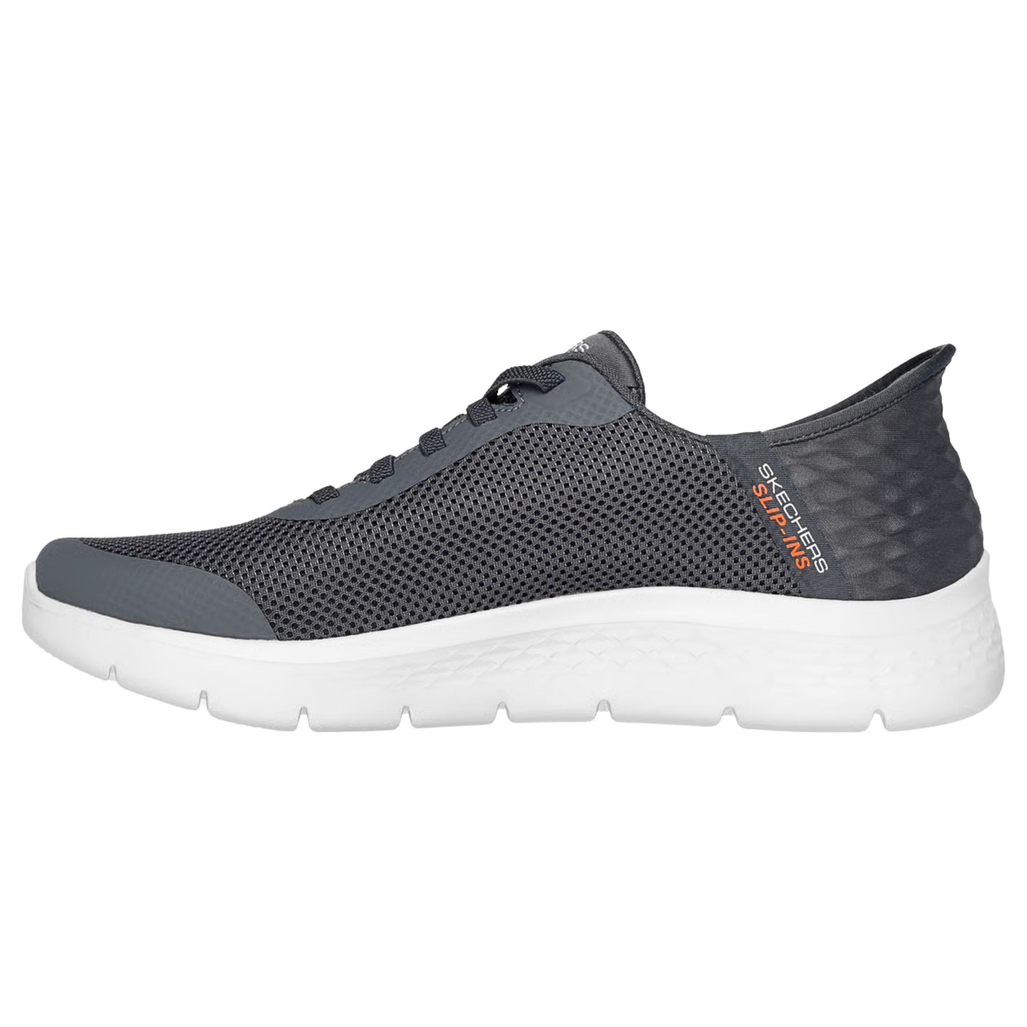 Tenis Para Hombre Skechers Memory Foam Cómodos Slip Ins Gris