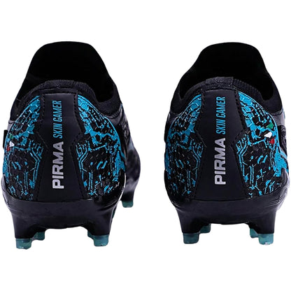 Tacos De Futbol Antideslizantes Pirma Profesionales Confort Negro Azul