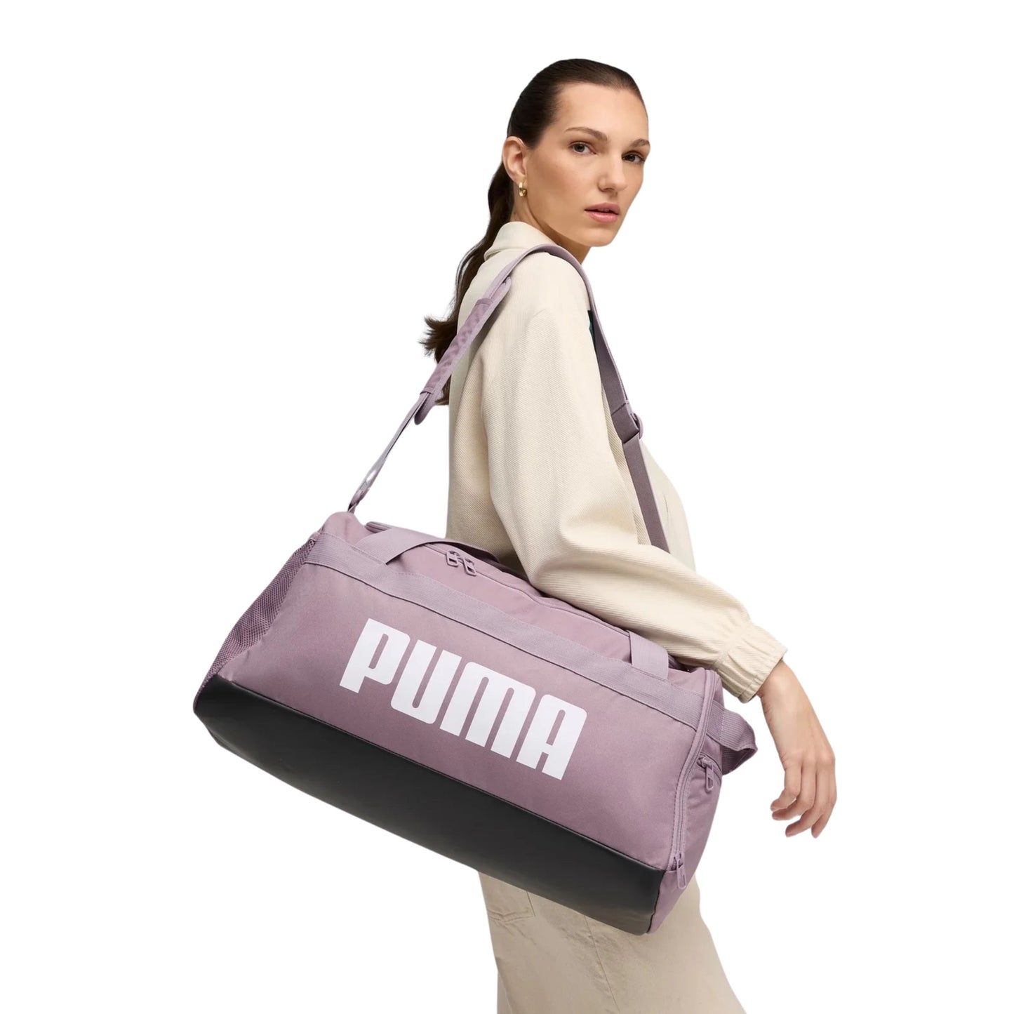 Maleta Deportiva Puma Unisex Para Gym Entrenamiento Violeta