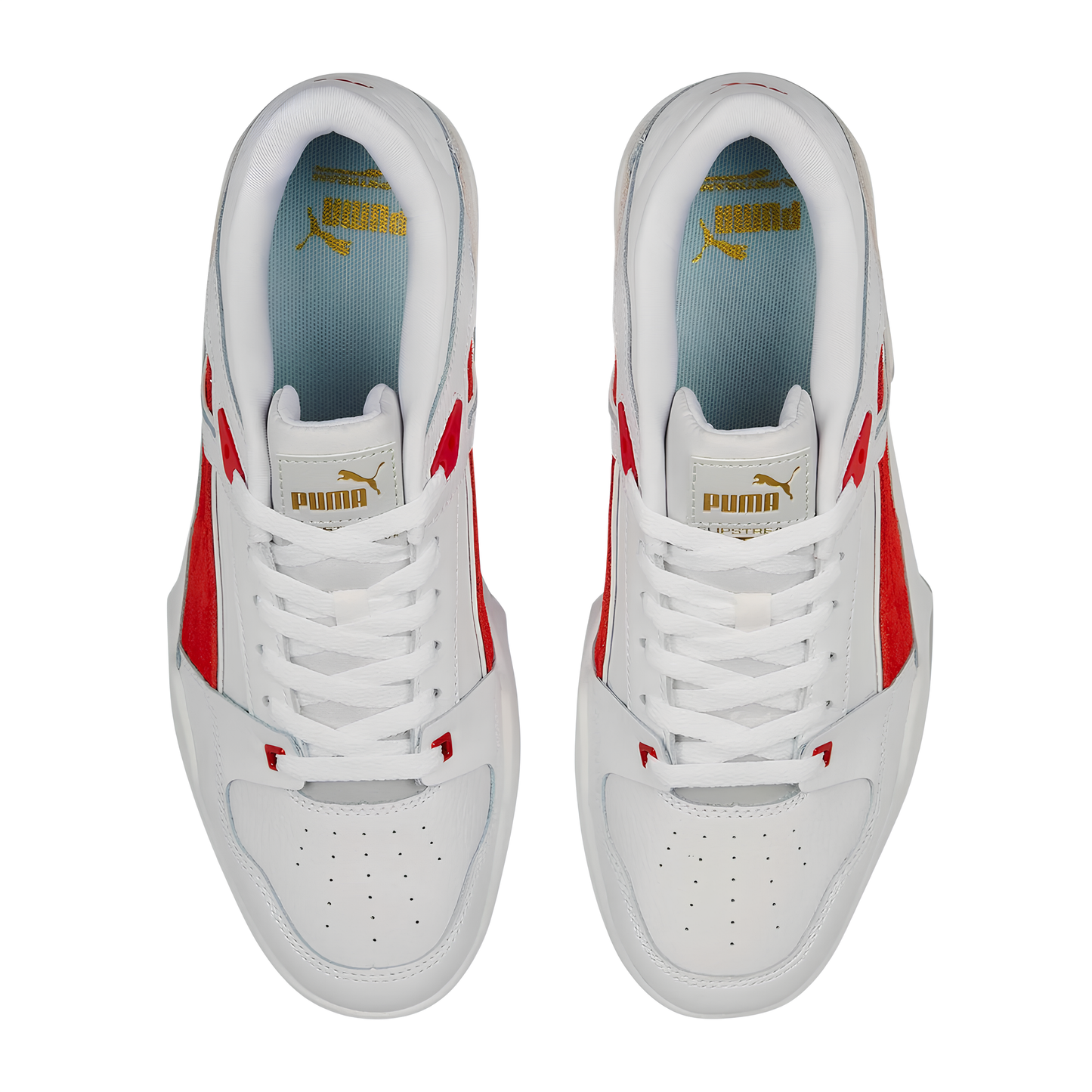 Tenis Puma Para Hombre Slipstream Suede Fs 388634 08 Blanco