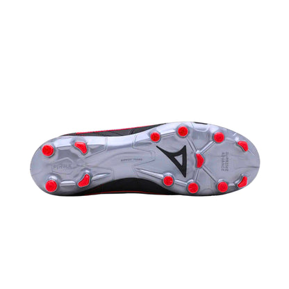 Tacos Pirma De Futbol Negros Resistentes Fg Para Hombre