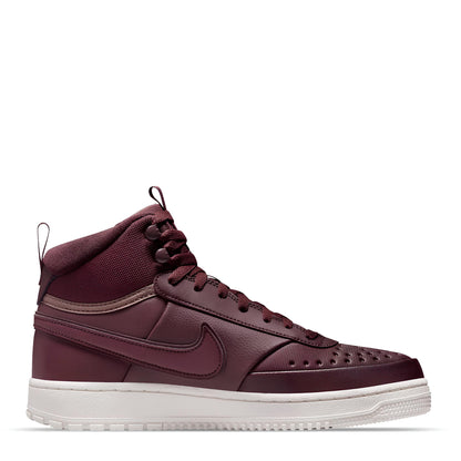 Tenis Nike Para Hombre Court Vision Mid Winter DR7882 Casual Vino