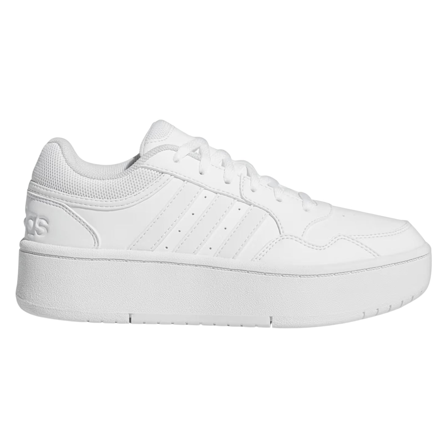 Tenis adidas Para Dama Hoops 3.0 Bold Blancos