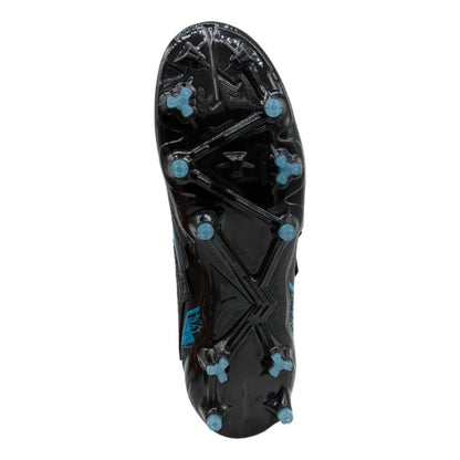 Tacos De Futbol Antideslizantes Pirma Profesionales Confort Negro Azul