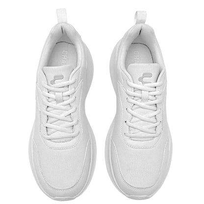 Tenis Escolares Blancos Charly Deportivos Ligeros Ultraconfort