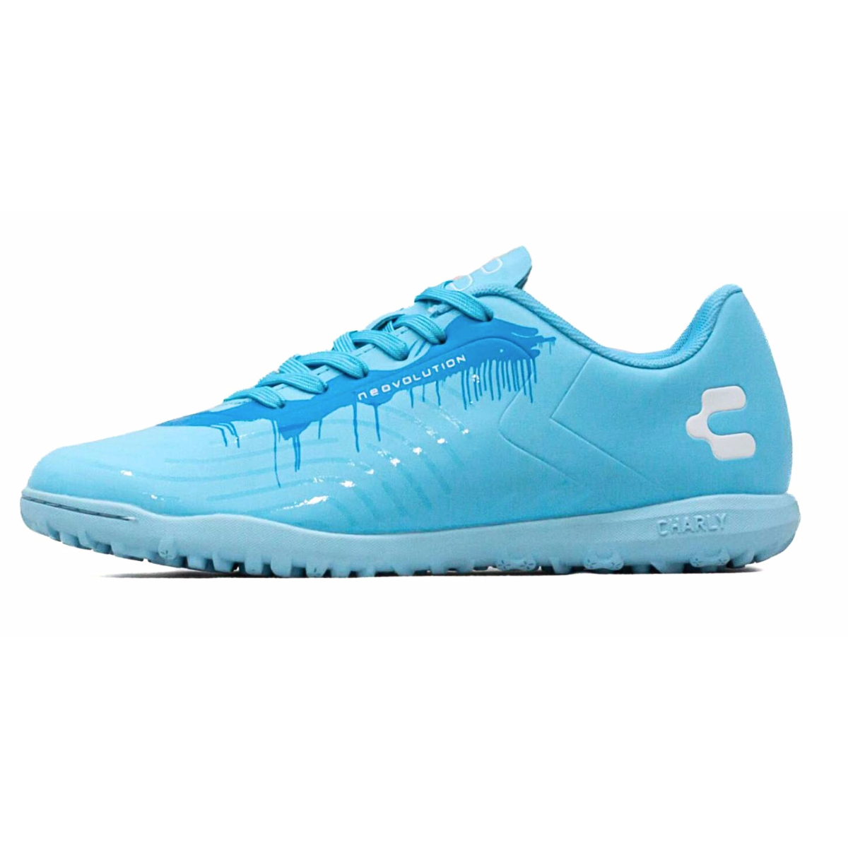 Tenis Fútbol Rápido Hombre Charly 1086279 Turf Fut 7 Azul
