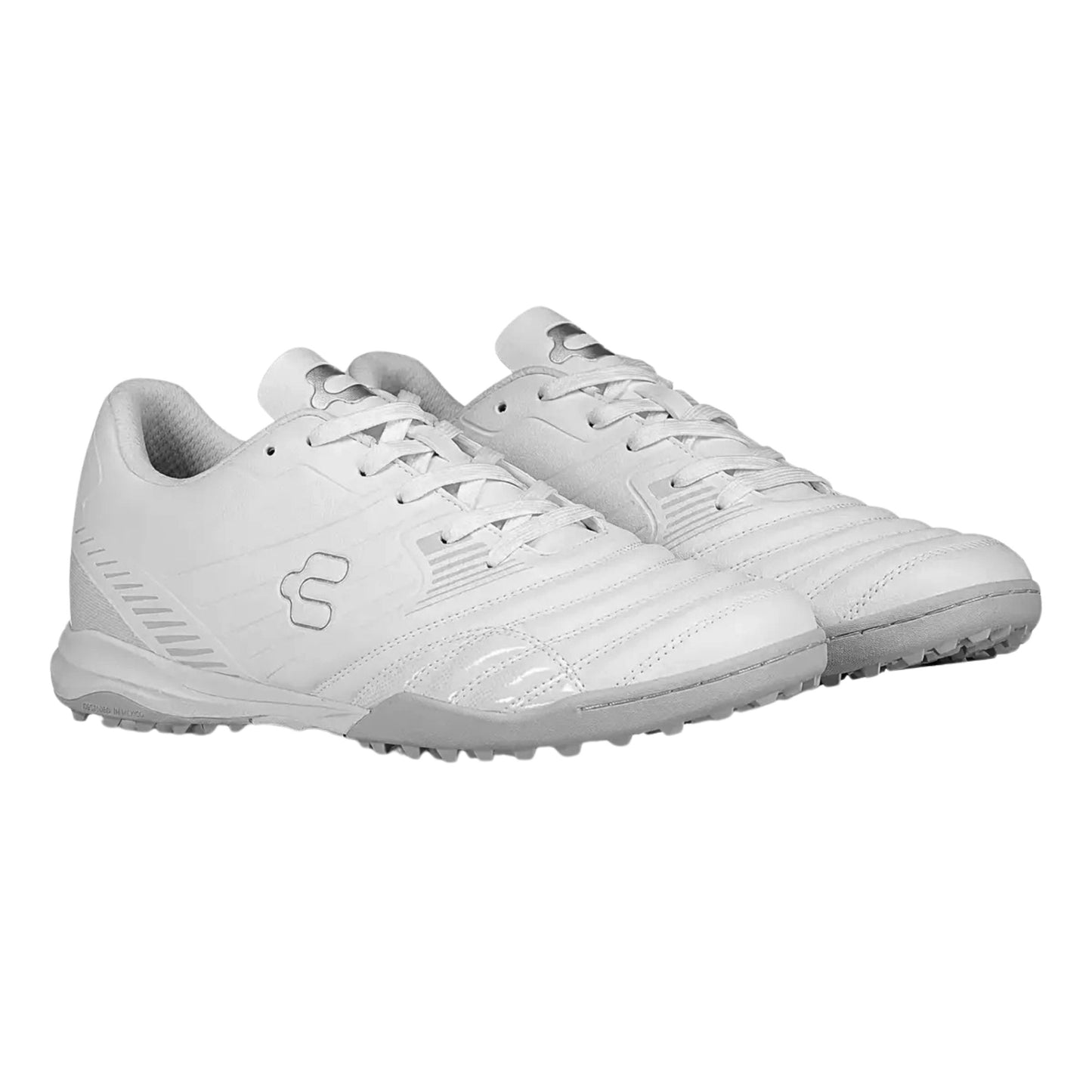 Tenis Futbol Rápido Hombre Charly Pasto Sintético Blanco