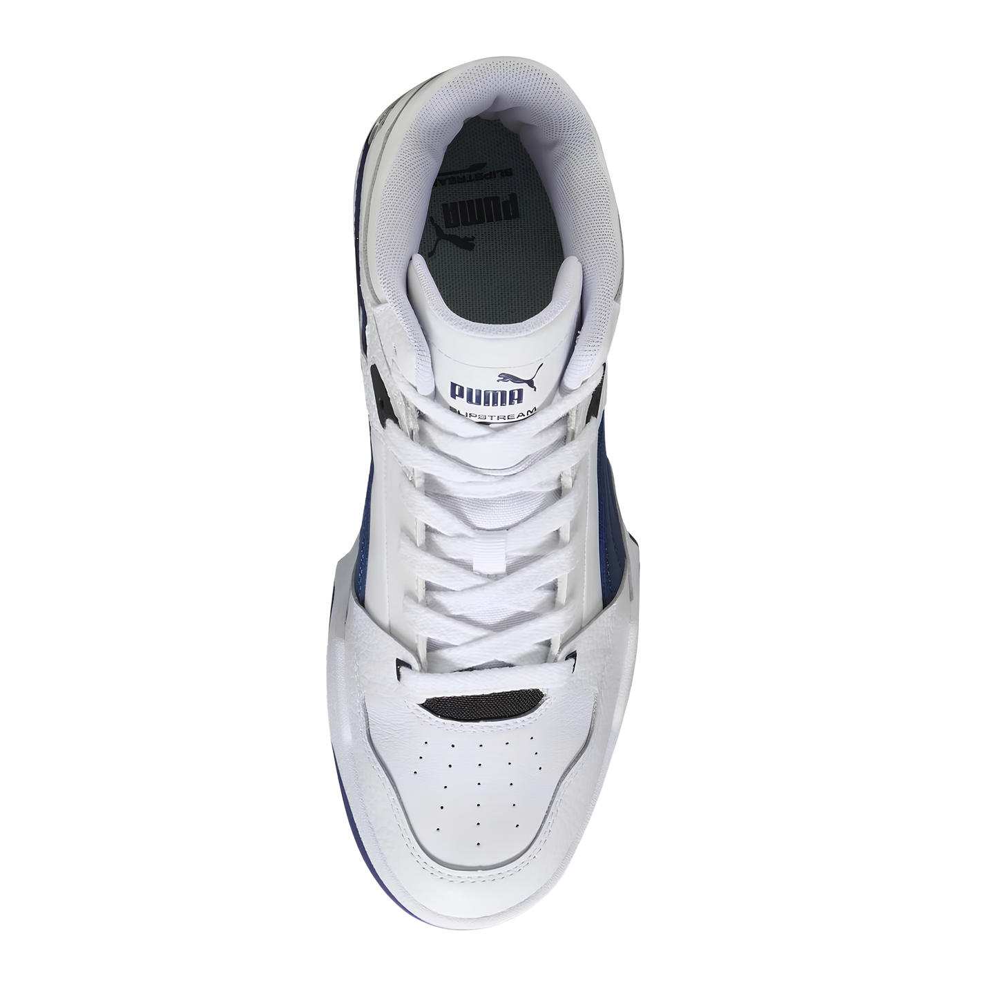 Tenis Puma De Hombre Slipstream Hi Cracked 393273 01 Blanco