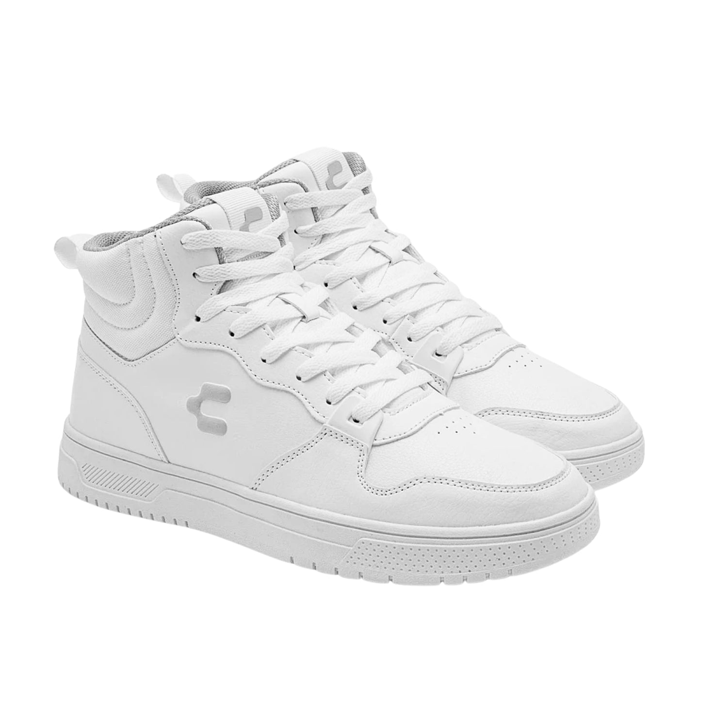 Tenis Charly Blancos Escolar Tipo Botita Comodos 1038120005