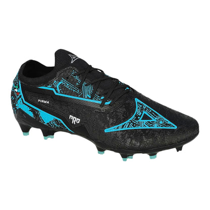 Tacos De Futbol Antideslizantes Pirma Profesionales Confort Negro Azul