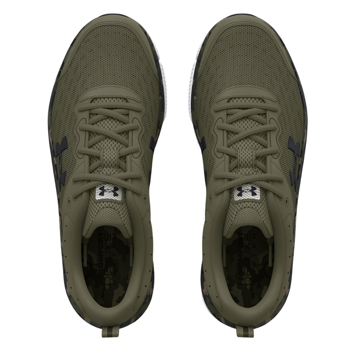 Tenis Under Armour De Hombre Assert 10 Camo 3027036 300 - Verde/Camuflaje