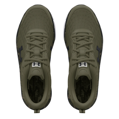 Tenis Under Armour De Hombre Assert 10 Camo 3027036 300 - Verde/Camuflaje