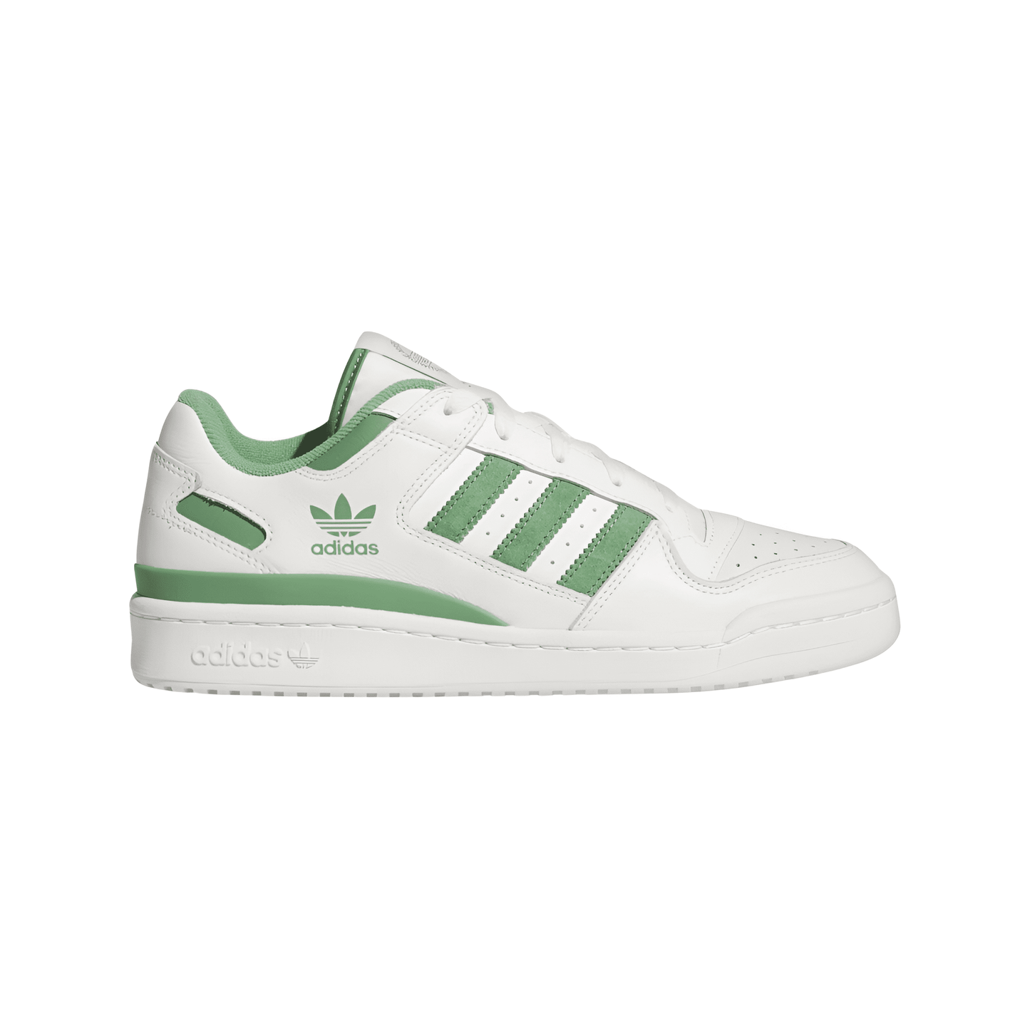 Tenis adidas Forum Low Cl Para Hombre Ig3778 Blanco Verde