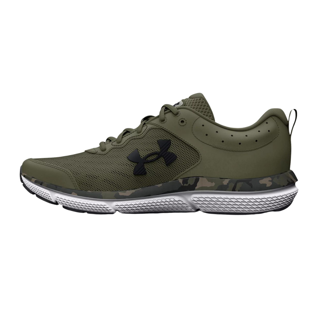 Tenis Under Armour De Hombre Assert 10 Camo 3027036 300 - Verde/Camuflaje