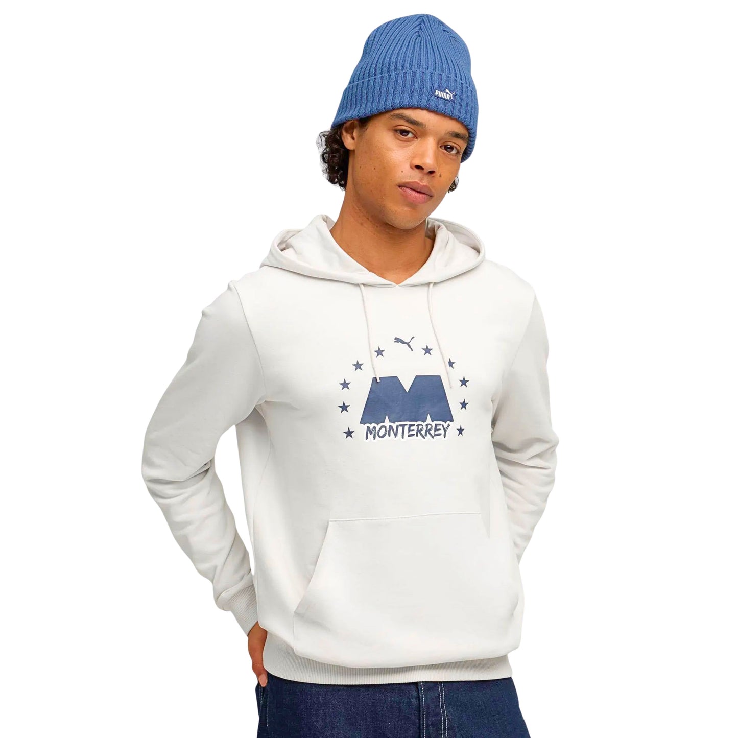 Sudadera Hoddie Puma Rayados De Monterrey Con Capucha